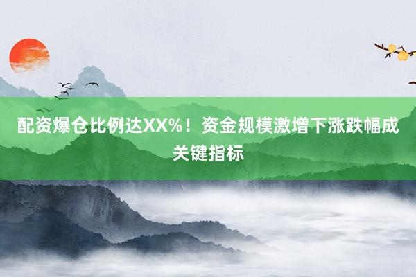 配资爆仓比例达XX%！资金规模激增下涨跌幅成关键指标